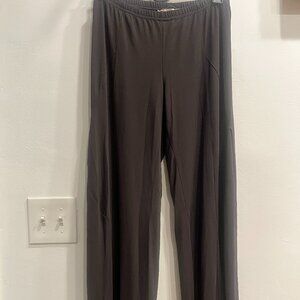 Degrade Black Wide Leg Soft Lounge Pants